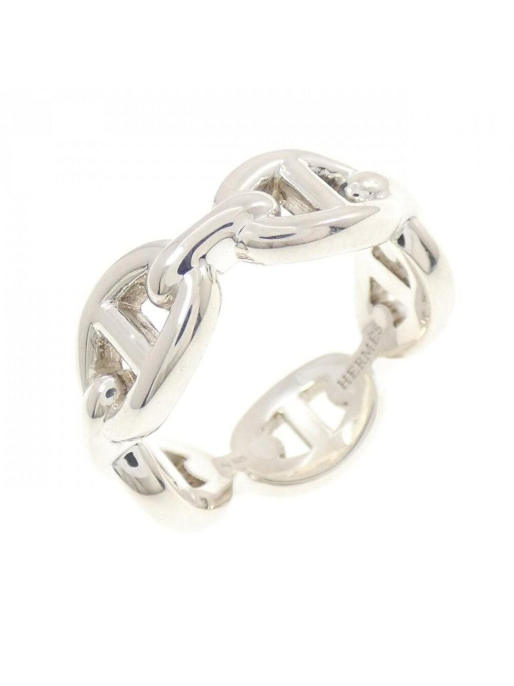 Hermes Chaine D'ancre Enchainee Ring